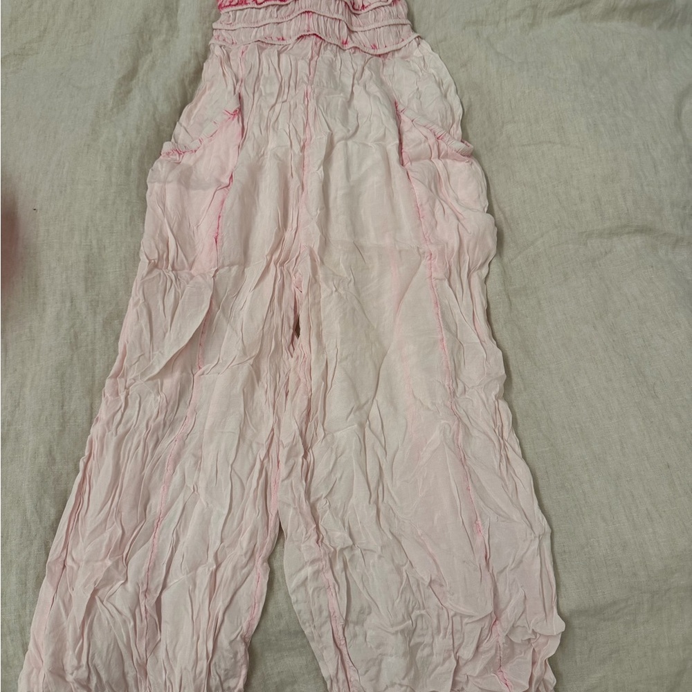 Urban Outfitters Light Pink Jumpsuit